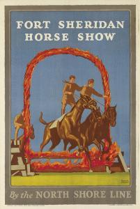 ERICKSON NORMAN,FORT SHERIDAN HORSE SHOW,1926,Swann Galleries US 2014-08-06
