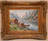 ERICKSON 1900-1900,Norwegian Mountain Scenery,Hood Bill & Sons US 2016-02-23