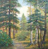 ERICSON David 1870-1946,A Forest Path,Bonhams GB 2008-01-20