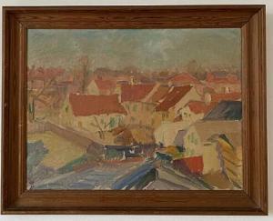 ERIKSEN Hans 1864-1933,View over the city,Bruun Rasmussen DK 2022-01-20
