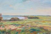 ERIKSEN Henry 1915,Summer landscape with ocean view,Bruun Rasmussen DK 2022-09-06