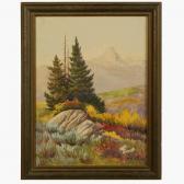 ERNESTI Richard 1856-1946,1856.
Northwest Alpine Meadow Landscape.,Auctions by the Bay US 2005-05-02