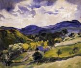 ERNO Jerer 1900-1900,Hilly Landscape,Kieselbach HU 1998-12-11