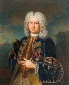 ERNOU PIERRE 1665-1750,Portrait de Claude Moet,Marambat-Camper FR 2021-12-09