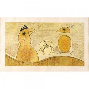 ERNST Max 1891-1976,Composition surréaliste avec des oiseaux,Herbette FR 2016-06-19
