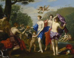 ERRARD II Charles 1606-1680,THE JUDGMENT OF PARIS,Sotheby's GB 2017-06-08