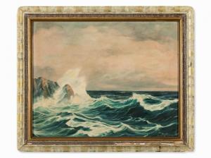 ERTL Erwin Eugen 1800-1900,Stormy Seascape,1953,Auctionata DE 2015-08-21