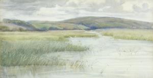 ERTZ Ethel Horsfall 1871,Marsh landscape,Burstow and Hewett GB 2013-05-01