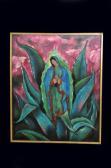 ESCALERA Janitzio 1957,"Virgen de Guadalupe".,Morton Subastas MX 2010-09-11