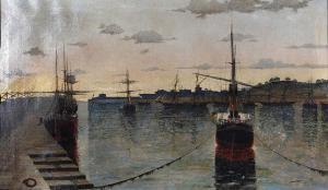 ESCALERA Pio 1850,Ships moored in a harbour,1882,Mallams GB 2015-10-07