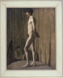 Espagnat D'Victor 1800-1900,Male nude,1898,Christie's GB 2007-03-07