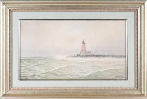 ESSIG George Emerick 1838-1926,Lighthouse,Nye & Company US 2022-09-07