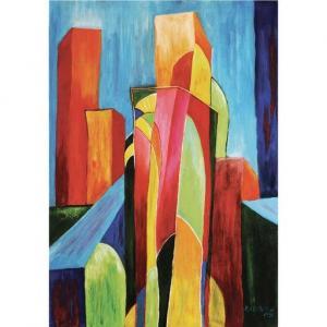 ESTELLA Ramon 1913-1991,New York,1951,Leon Gallery PH 2020-11-28