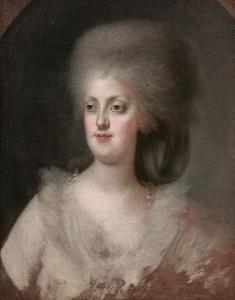 ESTEVE Y MARQUES Agustin 1753-1809,Portrait de Marie-Caroli,Artcurial | Briest - Poulain - F. Tajan 2021-06-09