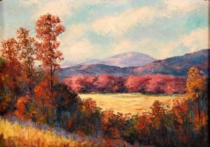ETCHISON BRUCE,Autumn Landscape,1945,Jackson's US 2013-04-06
