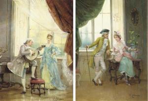 ETIENNE E 1800-1800,Elegant flirtations,Christie's GB 2005-04-26