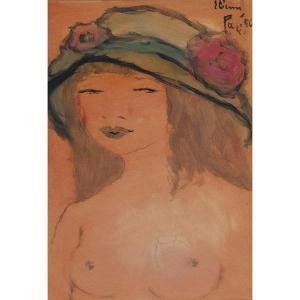 ETIENNE E 1800-1800,Nude with Hat,Treadway US 2007-09-09