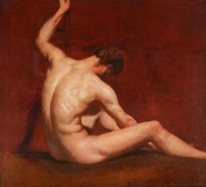 ETTY William 1787-1849,Reclining male nude,Bellmans Fine Art Auctioneers GB 2023-10-10