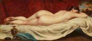 ETTY William 1787-1849,Schlafender weiblicher Akt auf einem Sofa vor eine,Lempertz DE 2023-11-18