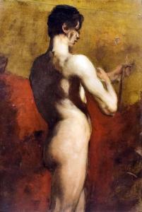 ETTY William 1787-1849,Standing portrait of a male nude,Canterbury Auction GB 2016-08-02