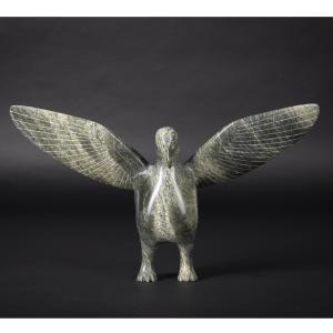 ETUNGAT Abraham 1911-1999,BIRD OF SPRING,1987,Waddington's CA 2023-04-06