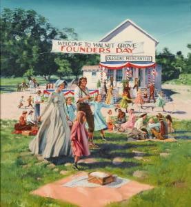 EUGENE CHRISTOPHERSON,FOUNDERS DAY - LITTLE HOUSE ON THE PRAIRIE SERIES,Sloans & Kenyon 2005-11-06