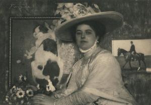 EUGENE Frank 1865-1936,Frau Ludwig von Hohlwein,1910,Galerie Bassenge DE 2022-12-07