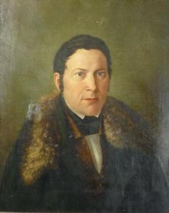 EULER Carl 1815,Biedermeier-Herrenportrait,1836,Schlosser DE 2013-06-29