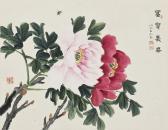 EUN HO KIM 1892-1979,Peony,Seoul Auction KR 2023-04-26