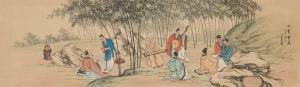 EUN HO KIM 1892-1979,Scene Depicting an Old Story,Seoul Auction KR 2010-12-14