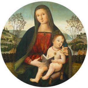 EUSEBIO DA SAN GIORGIO 1465-1540,Madonna and Child,Galerie Koller CH 2019-03-29