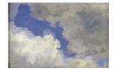 EUSTACHE Charles Francois 1820-1870,Etude de nuages,Beaussant-Lefèvre FR 2002-06-28