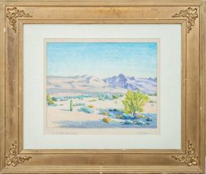 EUSTON Jacob Howard 1892-1965,Santa Rita Mountains,Stair Galleries US 2016-02-05