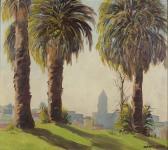 EVANS Naomi Taylor 1900-1969,A View of Downtown Los Angeles,Bonhams GB 2009-02-08