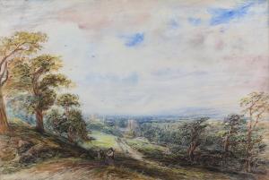 EVANS OF ETON William,Landscape with Windsor Castle and Eton College,Ewbank Auctions 2021-06-17