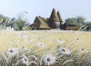 EVANS Paul 1931-1987,Oast House in a Landscape,1983,Tooveys Auction GB 2024-01-24