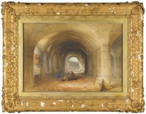 EVANS William E,FIGURES IN A VAULTED PASSAGE,Sotheby's GB 2015-05-20
