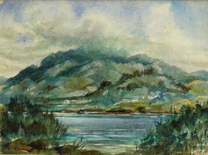 EVERETT SECORD JOHN 1908-1996,Untitled (Summer Landscape),Lando Art Auction CA 2014-05-04