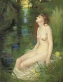 EVES Reginald Grenville 1876-1941,A nymph beside a pool,1910,Christie's GB 2011-06-29