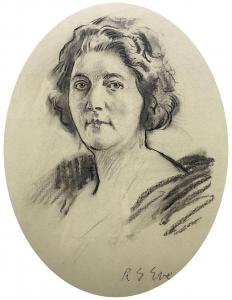 EVES Reginald Grenville 1876-1941,Portrait of Dame Alice Ellen Terry (1847-1,David Duggleby Limited 2023-06-16