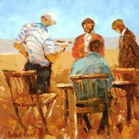 EWART Michael 1940,Beach Party,Shapes Auctioneers & Valuers GB 2014-01-31