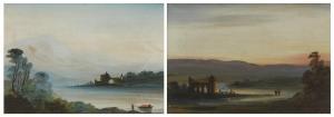 EWBANK John Wilson 1779-1847,Two River Scenes,Rosebery's GB 2023-07-19