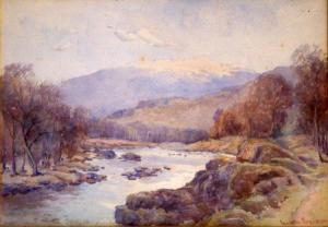 EWING Leckie 1900,River landscape,Gorringes GB 2007-12-05