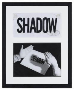 EXPORT Valie 1940,Shadow a unique (diptych),1971,Sotheby's GB 2024-04-10