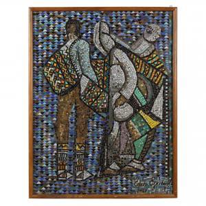 EYÜBOGLU Eren 1912-1988,The Anatolian Family Mosaic,1959,Leland Little US 2021-12-04