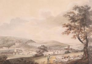 EYRE Edward 1710-1780,A view of Bath,Woolley & Wallis GB 2019-03-06
