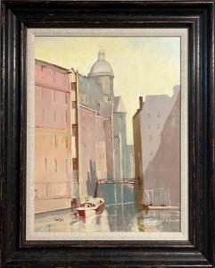 EYRE WILLIAM 1891-1979,T Kolkje, Amsterdam,Lots Road Auctions GB 2023-09-10