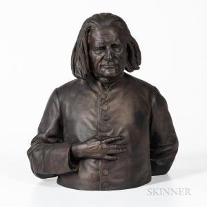 EZEKIEL Moses Jacob 1844-1917,Bust of Franz Liszt,Skinner US 2021-07-29