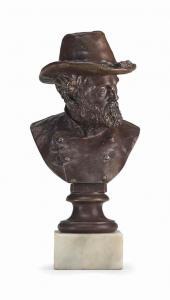 EZEKIEL Moses Jacob 1844-1917,Portrait bust of Robert E. Lee,Christie's GB 2017-01-19