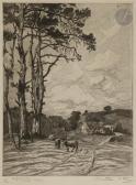 FéAU Amédée,Les Grands arbres, Le Conquet (Finistère),1909,Ader FR 2019-05-23